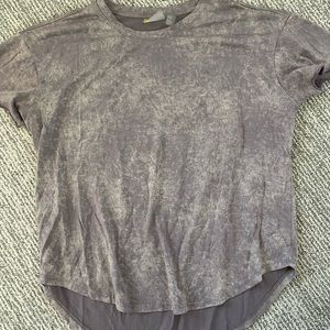 Zella purple short sleeved tee small